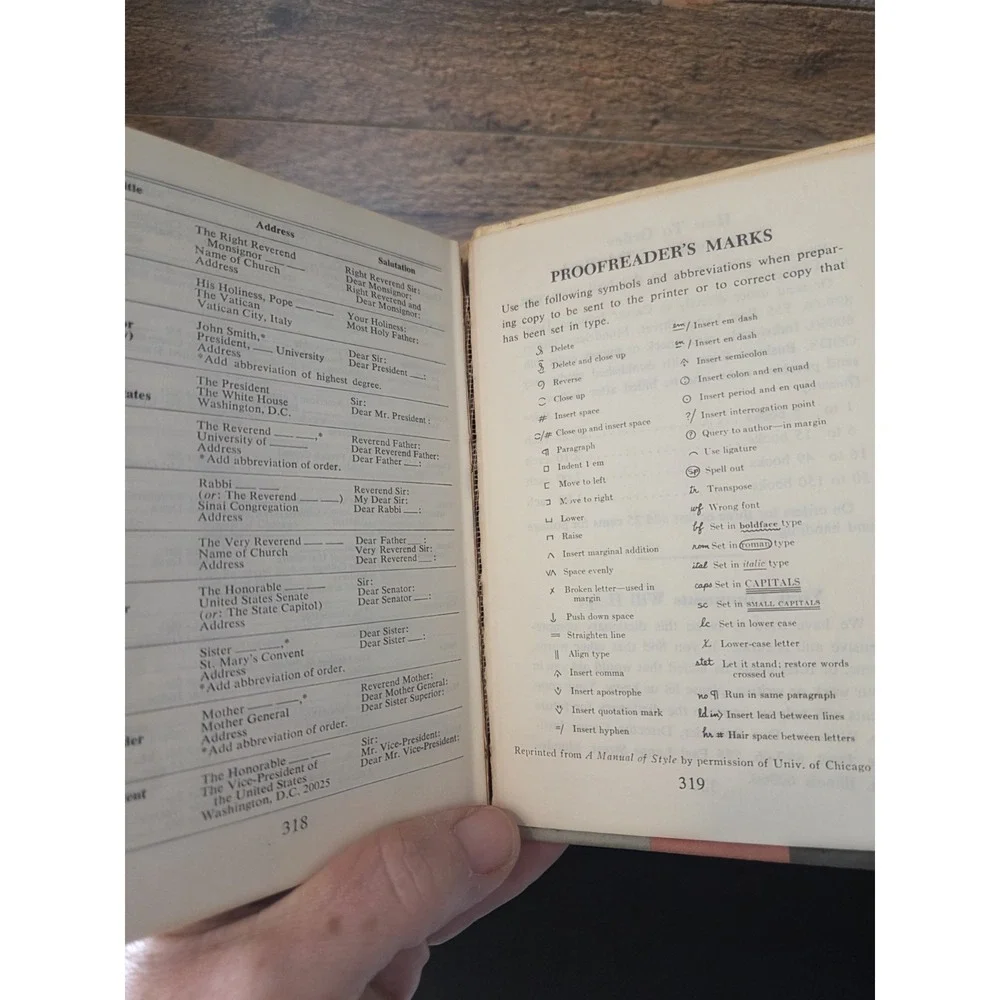 vintage hardcover textbook titled 